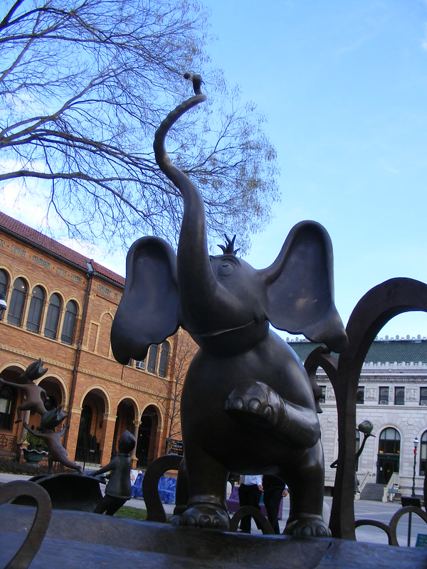 statue of Horton the Elephant